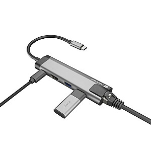 NATEC MULTIPORT FOWLER GO USB-C -> концентратор USB, HDMI