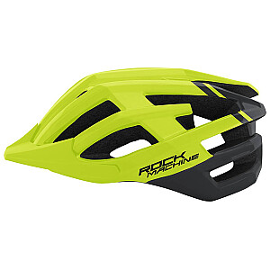 Šalmas Rock Machine MTB Race Green/Black S/M (54-58 cm)