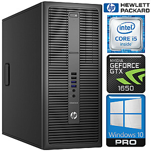 Personālais dators HP 800 G2 MT i5-6500 16GB 256SSD+1TB GTX1650 4GB W10Pro
