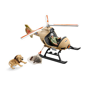 SCHLEICH WILD LIFE Helikopters dzīvnieku glābšanai