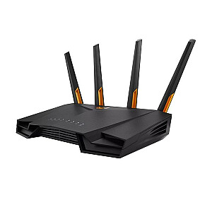 Wireless Router ASUS Wireless Router 4200 Mbps Mesh Wi-Fi 5 Wi-Fi 6 IEEE 802.11n USB 3.2 1 WAN 4x10/100/1000M Number of antennas 4 TUFGAMINGAX4200