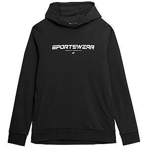 Vīriešu sporta krekls 4F M266 tumši melns 4FSS23TSWSM266 20S (XL)