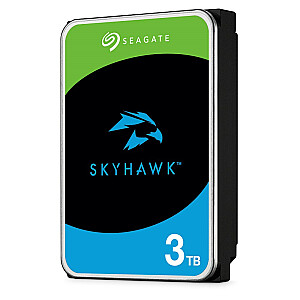 Seagate SkyHawk ST3000VX015 3,5 collu 3000 GB Serial ATA III iekšējais cietais disks