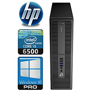 Personālais dators HP 600 G2 SFF i5-6600K 16GB 512SSD R7 350 4GB W10Pro