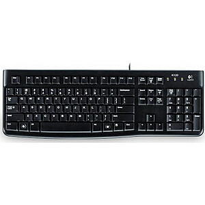 Logitech LK120 vadu tastatūra, melna DE (920-002516)