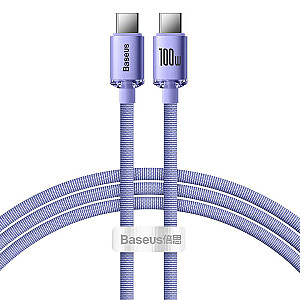 CABLE USB-C TO USB-C 1.2M 100W/PURPLE CAJY000605 BASEUS