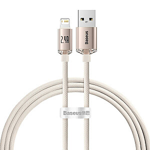 КАБЕЛЬ LIGHTNING TO USB 1.2M/РОЗОВЫЙ CAJY001104 BASEUS