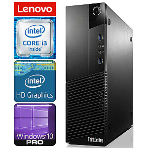 Personālais dators Lenovo M83 SFF i3-4130 8GB 512SSD W10Pro