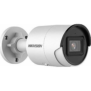 IP kamera Hikvision HIKVISION IP kamera 4MP, 2688x1520 līdz 25s/s, izmērs 2,8mm (100°), PoE, IRcut, microSD, āra (IP67)