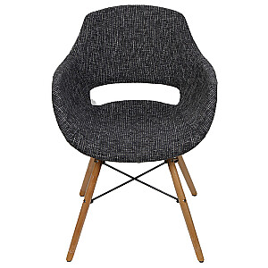Krēsls TURINO 59.5x59xH80.5cm t.pelēks 558512