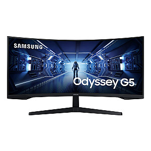 Samsung Odyssey C34G55TWWP 86,4 см (34") 3440 x 1440 пикселей UltraWide Dual Quad HD LED Черный