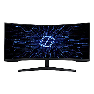 Samsung Odyssey C34G55TWWP 86,4 cm (34 collas) 3440 x 1440 pikseļi UltraWide Dual Quad HD LED melns