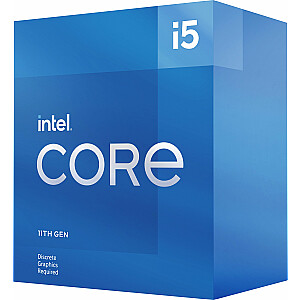 Процессор Intel Core i5-11400F, 4,4 ГГц, 12 МБ, BOX (BX8070811400F)