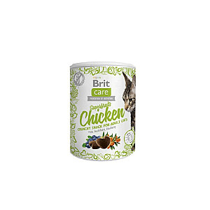 BRIT Care Cat Snack Superfruits Chicken - kaķu cienasts - 100g