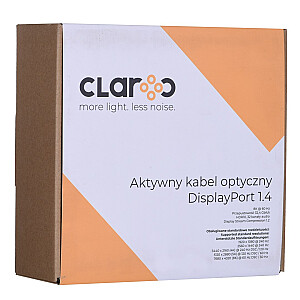 OPTIKAS KABELIS CLAROC DP AOC 1.4, 8K@60HZ, 10M