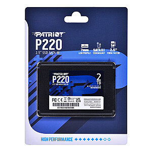PATRIOT P220 2TB SATA3 2,5" SSD P220S2TB25