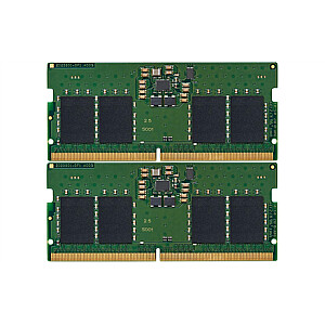 Kingston KVR52S42BS6K2-16 16 Kit (8GBx2) GB, DDR5, 5200 MHz, Notebook, Registered No, ECC No, 2x8 GB