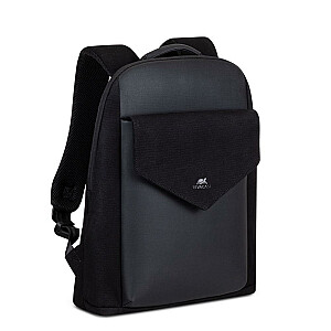 NB BACKPACK CANVAS 14"/8524 BLACK RIVACASE