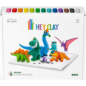 Tm Toys Hey Clay - Пластиковые динозавры из теста HCLSE006