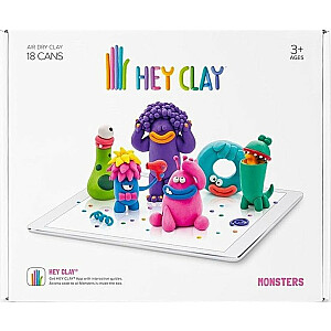 Tm Toys Hey Clay - Монстры из пластиковой массы HCLSE004