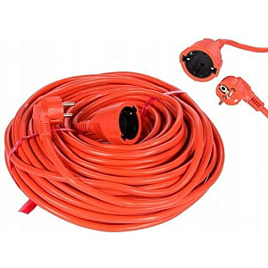 VERTEX PZO50M Pagarinātāja kabelis 50 m 3x2,5 mm Oranžs