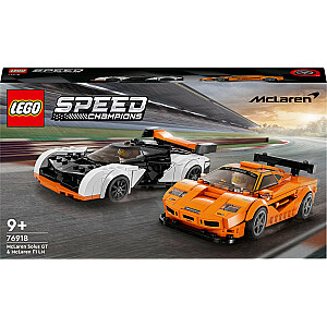 LEGO Speed Champions McLaren Solus GT и McLaren F1 LM (76918)