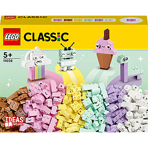 Творческое развлечение LEGO Classic в пастельных тонах (11028)