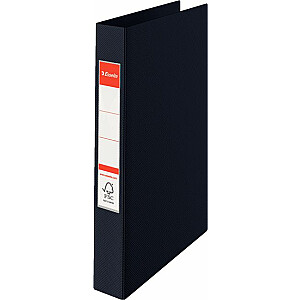 Esselte Vivida 4-gredzenu stiprinājums A4 42mm melns (10K012A)