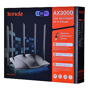 Tenda-TX12 PRO WiFi 6 TX2 Pro Gigabit maršrutētājs