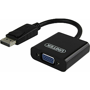Unitek DisplayPort — AV-адаптер D-Sub (VGA), черный (Y5118E)