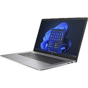 Ноутбук Ноутбук HP 470 G9 i5-1235U 43,9 см (17,3") Full HD Intel® Core™ i5 16 ГБ DDR4-SDRAM 512 ГБ SSD NVIDIA GeForce MX550 Wi-Fi 6 (802.11ax) Windows 11 Pro Silver