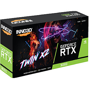 Inno3D GeForce RTX 3060 Twin X2 NVIDIA 8 ГБ GDDR6
