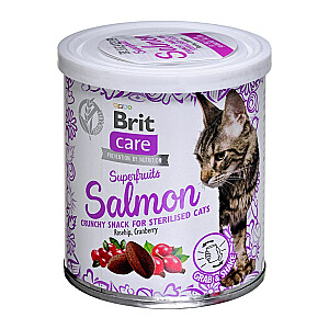 Brit Care Cat Snack Superfruit Salmon 100g