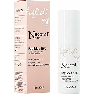 Nacomi Next Level Peptides 10% serums ar peptīdiem