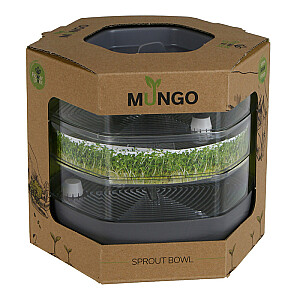 Зеленый контейнер для проращивания Mungo stone grey 4110805128