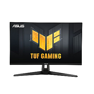 ASUS TUF Gaming VG27AQA1A 68,6 cm (27 collas) 2560 x 1440 pikseļi Quad HD melns