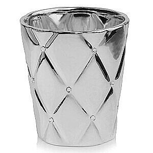 Puķu pods Glamour sudraba 02.702.14