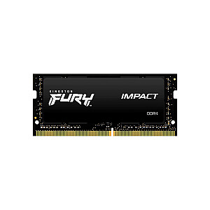 Kingston Fury Impact, 64 ГБ [2x32 ГБ, DDR4 CL20, 3200 МГц, SODIMM]