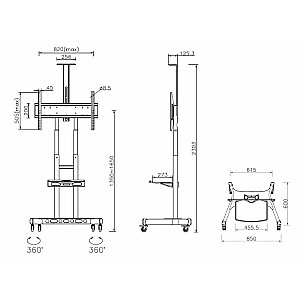 Multibracket MB-4627 Тумба под ТВ 180cm