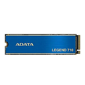 Твердотельный накопитель ADATA LEGEND 710 2 ТБ M.2 PCIE NVMe 3D NAND Скорость записи 1800 МБ/с Скорость чтения 2400 МБ/с TBW 520 ТБ MTBF 1500000 часов ALEG-710-2TCS