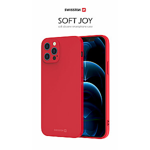 Swissten Силиконовый чехол Soft Joy для Samsung Galaxy A34 5G Красный
