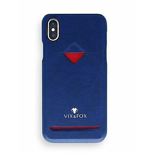 VixFox Apple Card Slot Back Shell for Iphone XSMAX navy blue