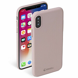 Чехол Krusell Sandby Apple iPhone XS пыльно-розовый