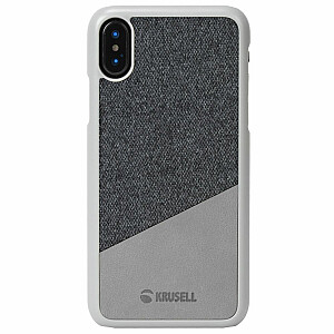 Krusell Apple Tanum Cover Apple iPhone XS Max grey