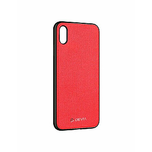 Чехол Devia Apple Nature series iPhone XS Max (6.5) красный