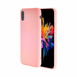 Силиконовый чехол Devia Apple Nature Series для iPhone XR (6.1), розовый