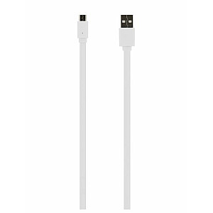 Кабель Tellur Data, USB-Micro-USB, 1 м, белый