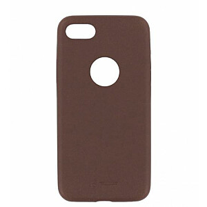 Tellur Apple Cover Slim Synthetic Leather for iPhone 8 brown