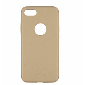 Чехол Tellur Apple Slim из искусственной кожи для iPhone 8 золотой