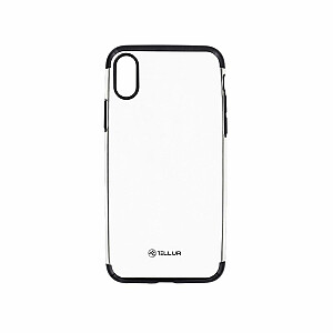 Tellur Apple Cover Silicone Electroplated for iPhone X/XS black
